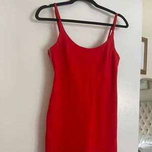 bytheway red cocktail dress